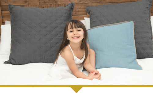 Family Dentistry Child on Bed